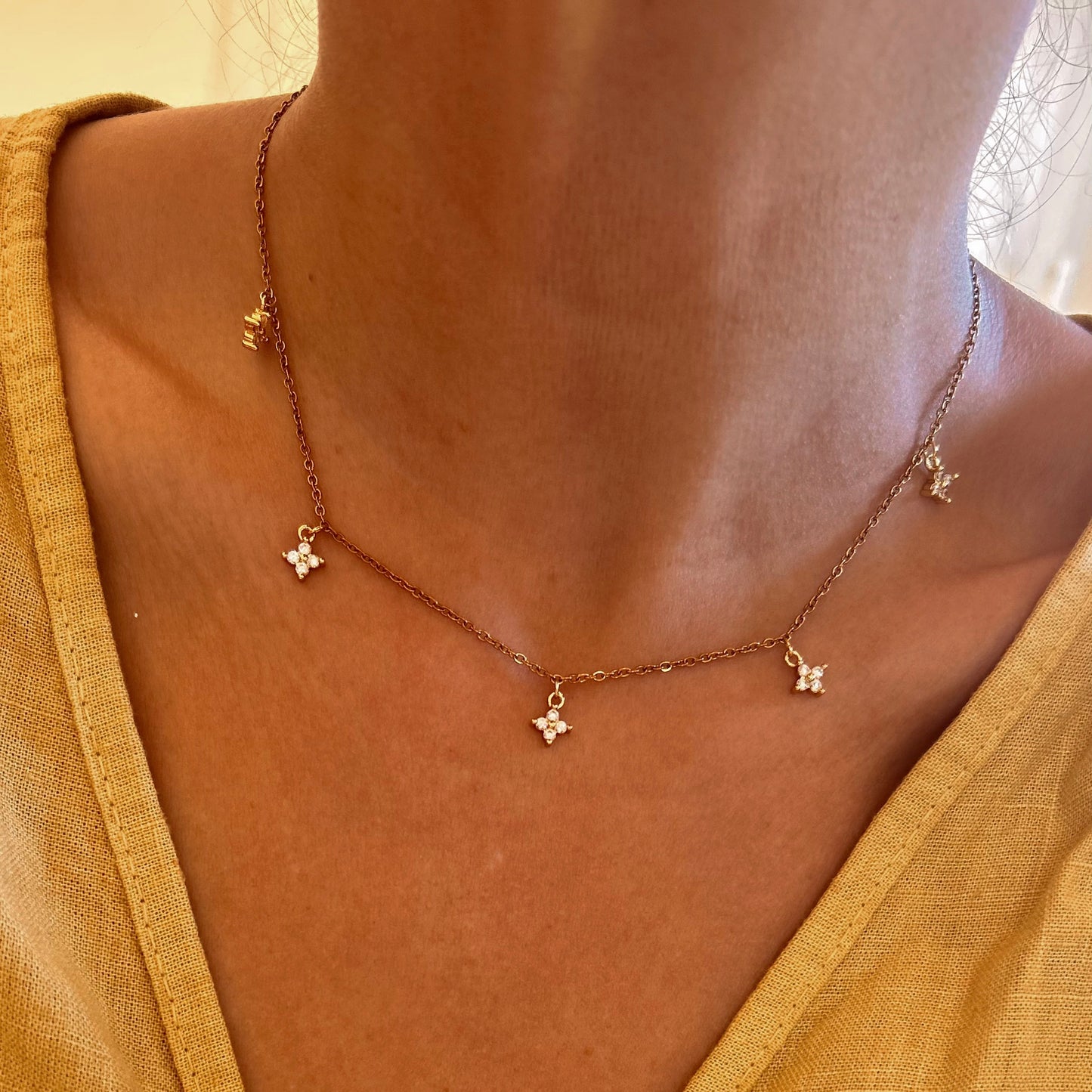 Collar estrellas