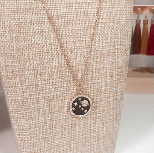 Collar Galaxia Negro
