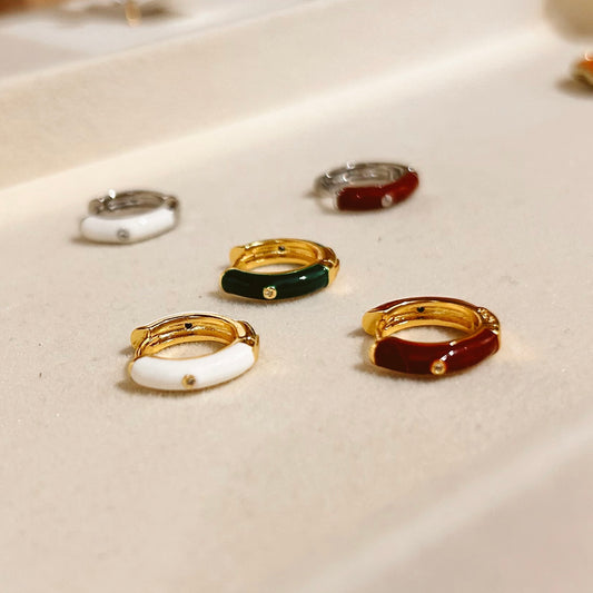 Pendientes Aro Circonita