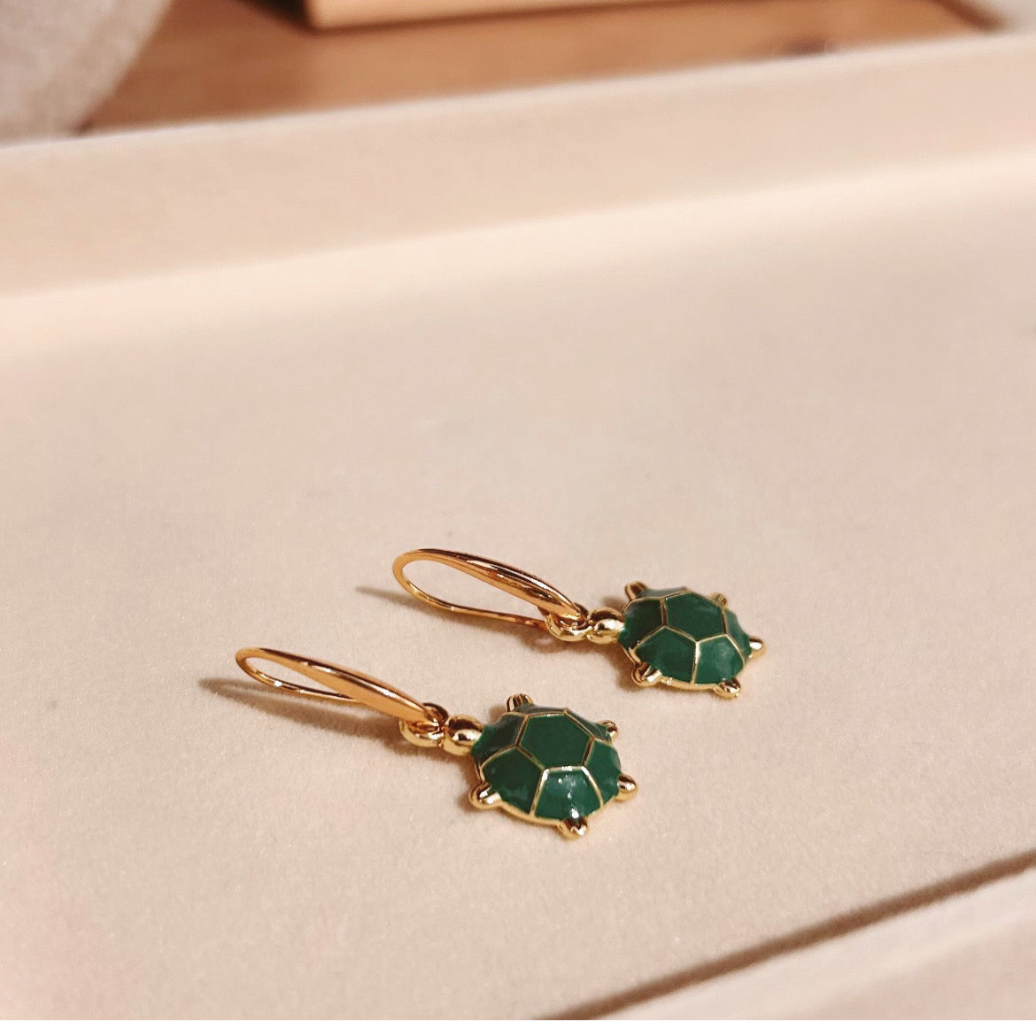 Pendientes tortuga